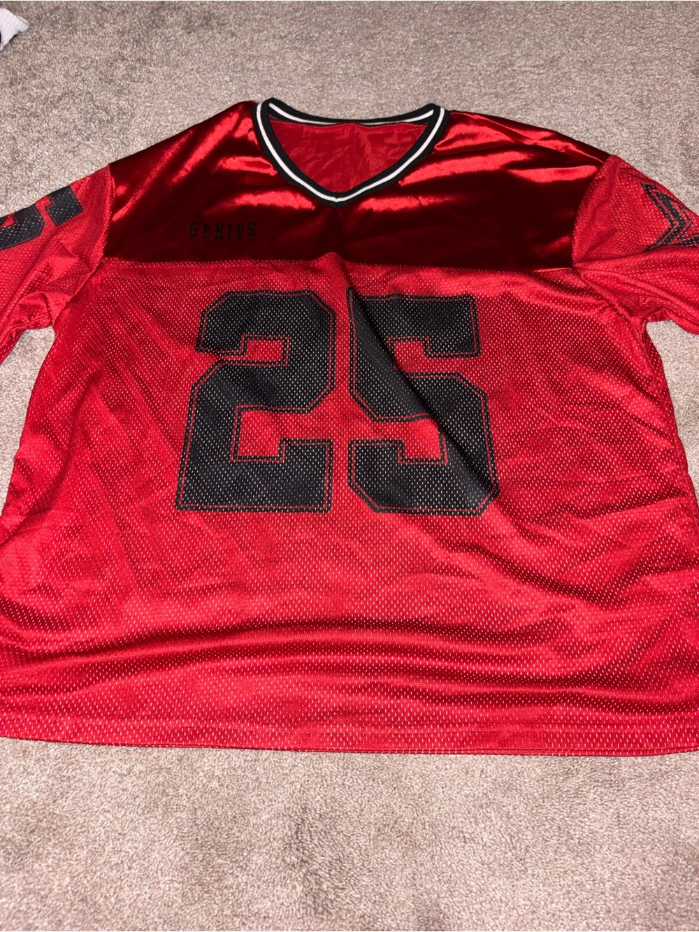 Red Genius mesh jersey